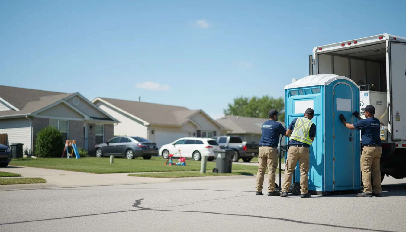 Standard Porta Potty Rentals in Albany, IL near me